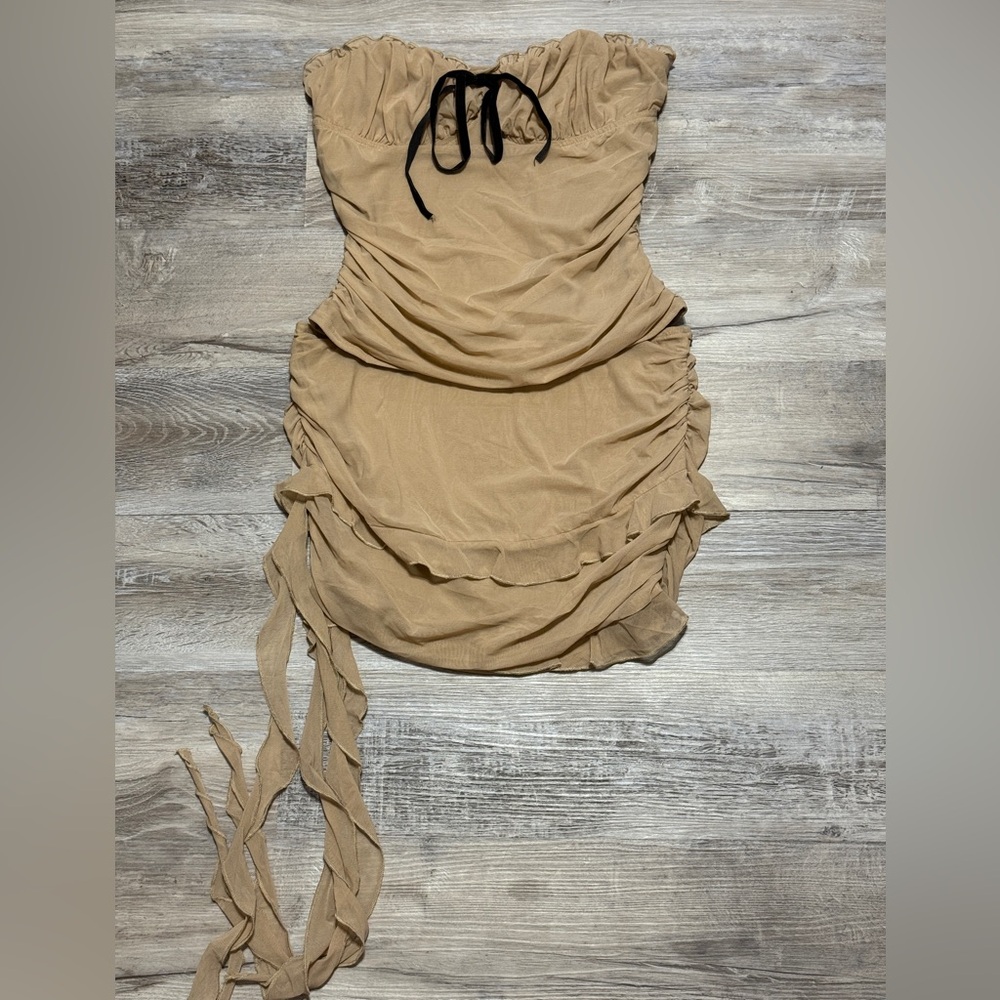 No Vacancy x Dolls Kill Tan and Black Set